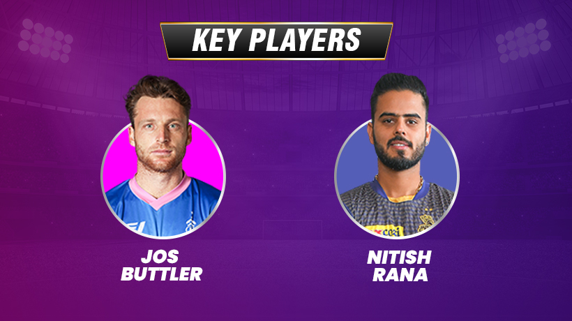 RR vs KKR Fantasy Tips: Key Players