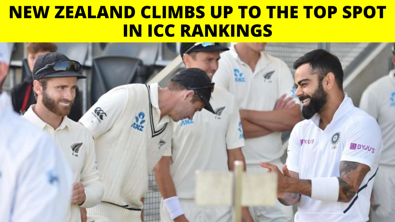 New Zealand Climbs Up To The Top Spot In ICC Rankings