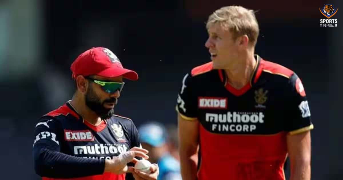 asking kyle jamieson to bowl in the dukes ball during ipl 2021 net session
