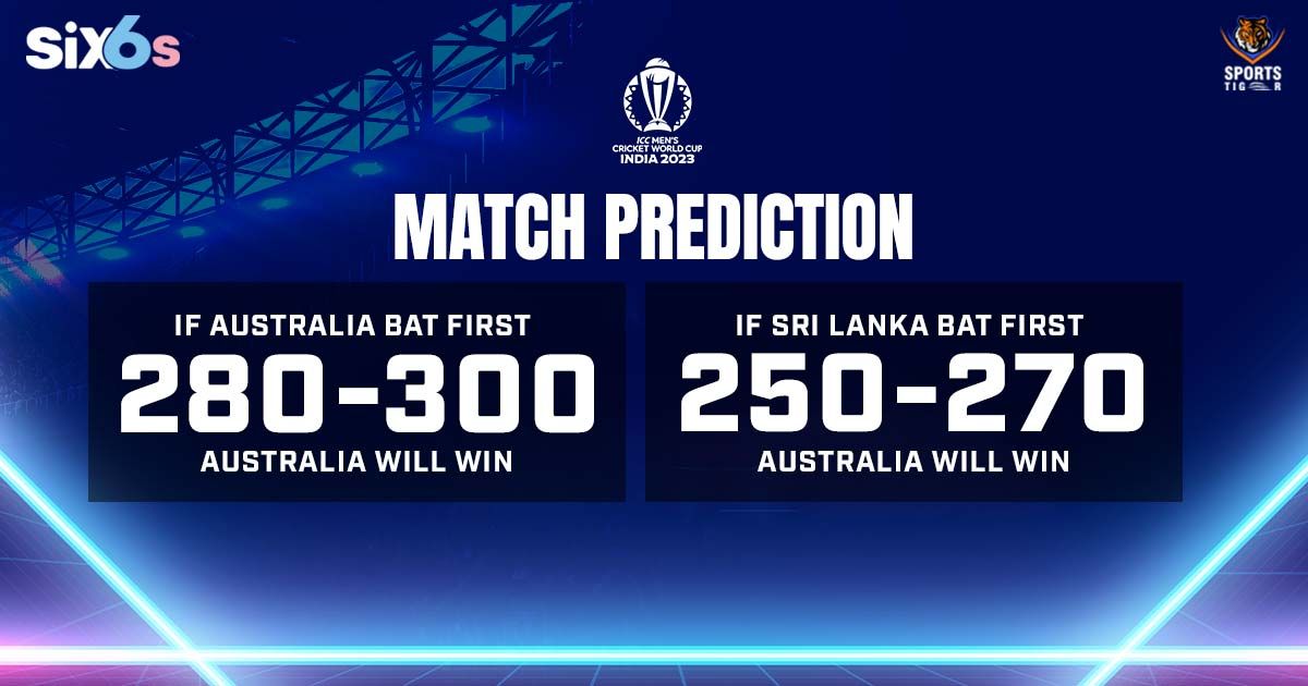 aus vs sl odi wc match prediction