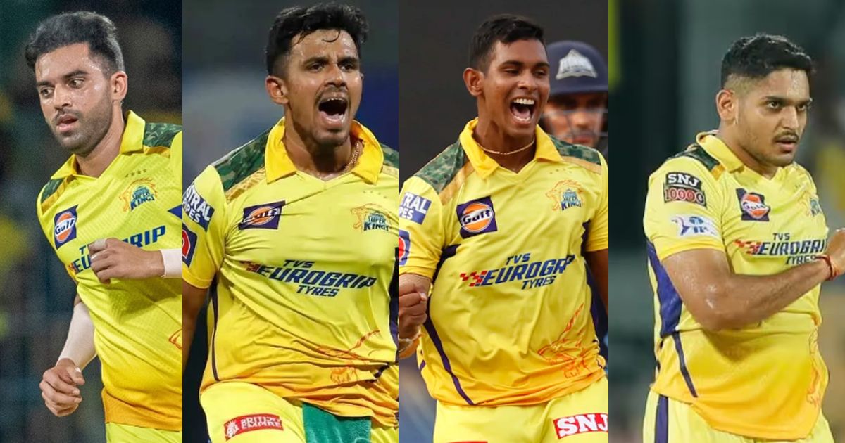 deepak chahar maheesh theekshana matheesha pathirana tushar deshpande sportstiger