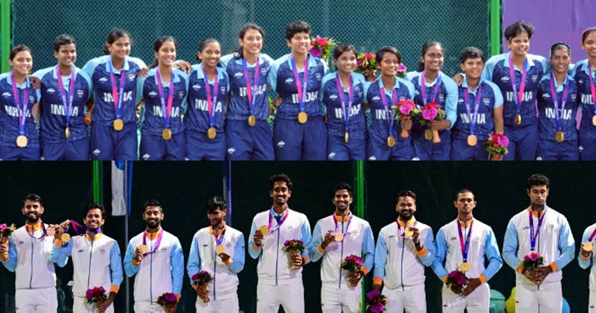 india men s and women s teams win asian games 2023 gold medals sportstiger