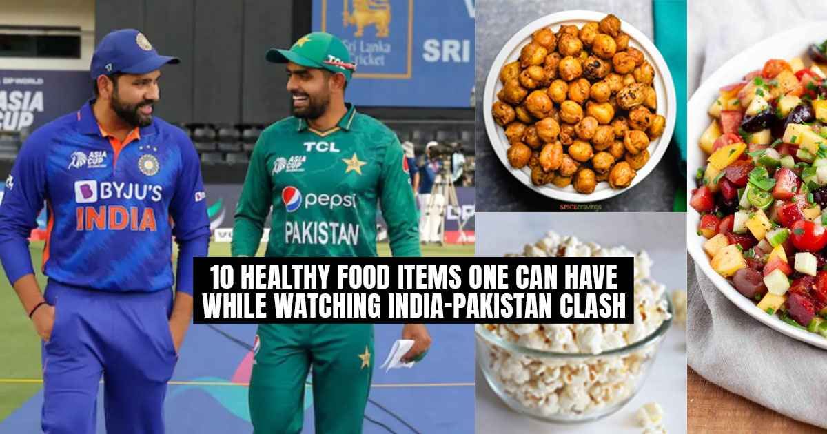 healthy snack options healthy snacks to eat during match India vs Pakistan Asia Cup 2023