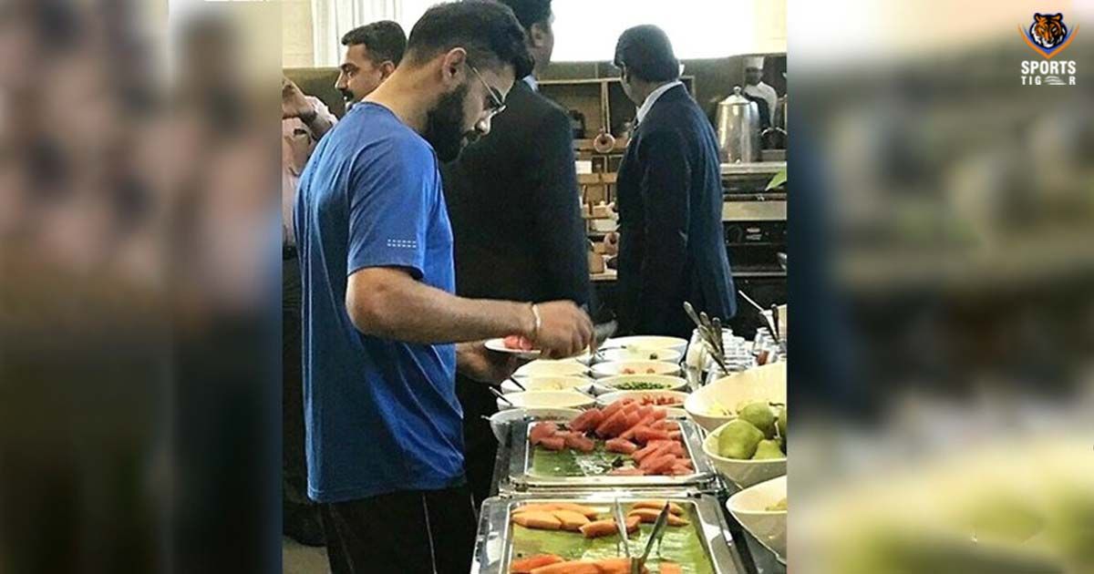 kohli eats only vegetarian food since mid 2018
