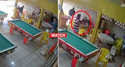 WATCH: Amateur golfer Wendy Powick comes across friendly troop of