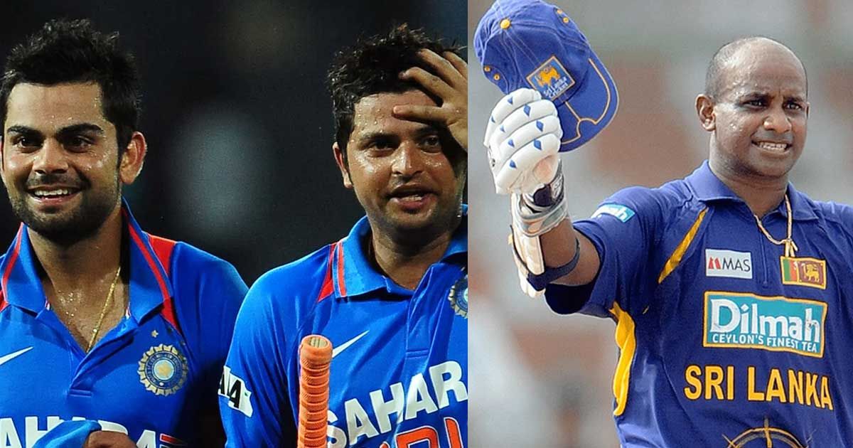 sanath jayasuriya suresh raina virat kohli